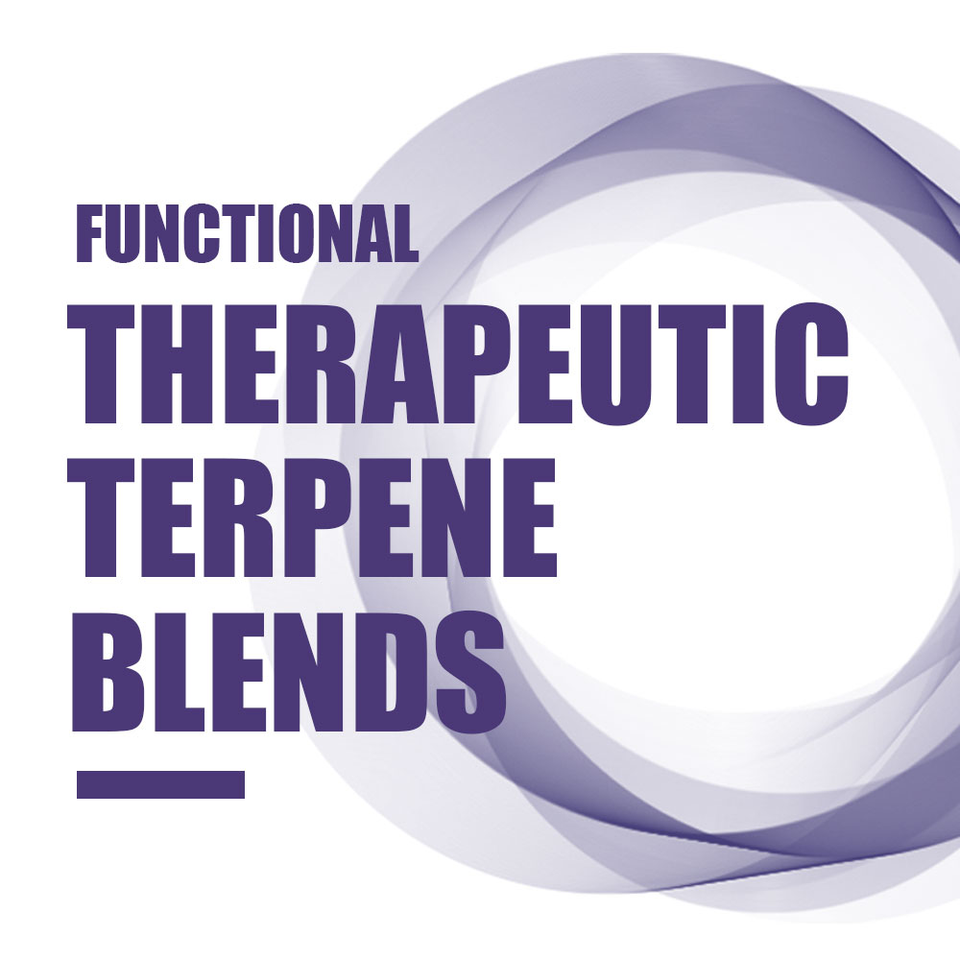 <h3><strong>Functional</strong></h3> <h1>Therapeutic Terpene Blends</h1>
